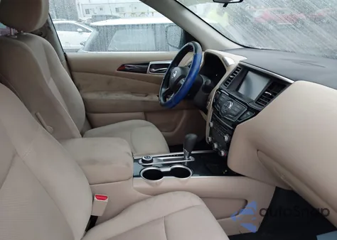 2017 Nissan Pathfinder S z USA, uszkodzony, nr VIN 5N1DR2MM6HC692125